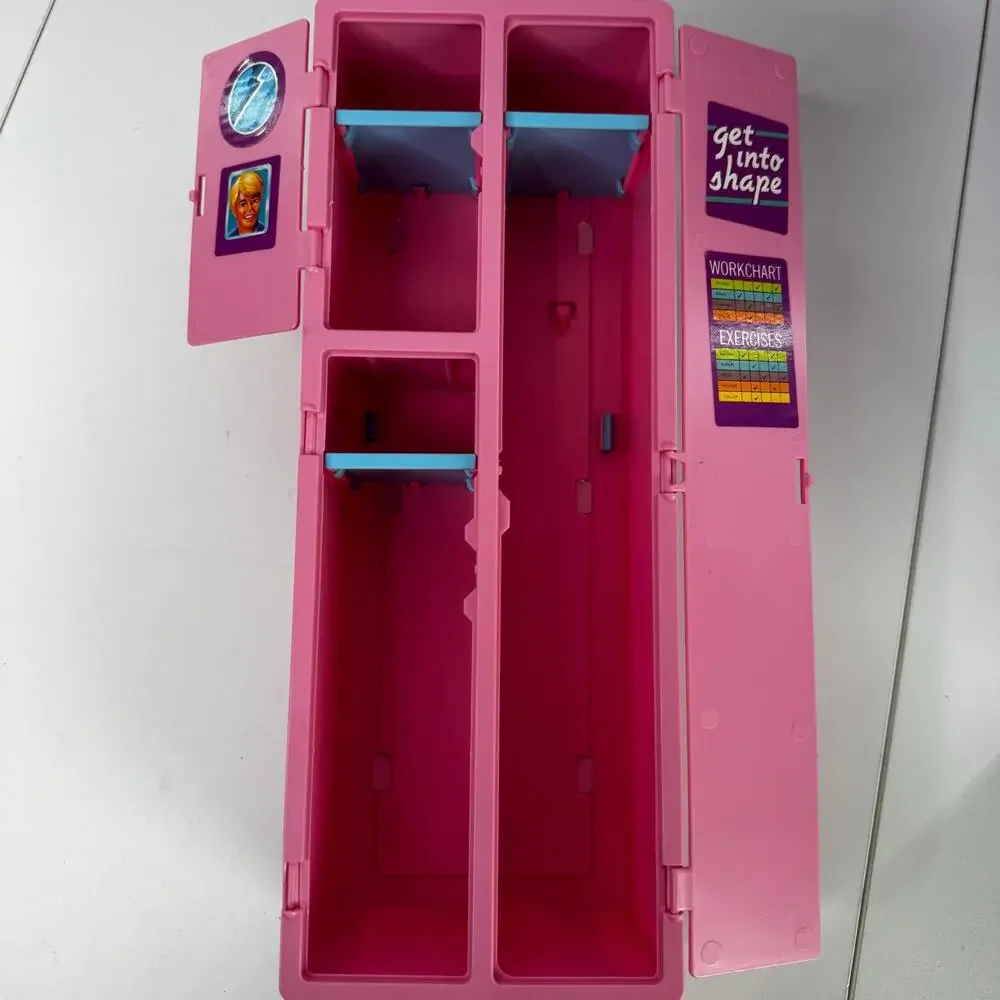 Vintage Barbie Mattel 1984 Workout Center 7975 REPLACEMENT/BOX -bike/locker only